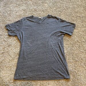 Marine Layer Charcoal Gray Men's V Neck T Shirt Size M/L EUC